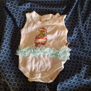 easter onesie 0-3 months